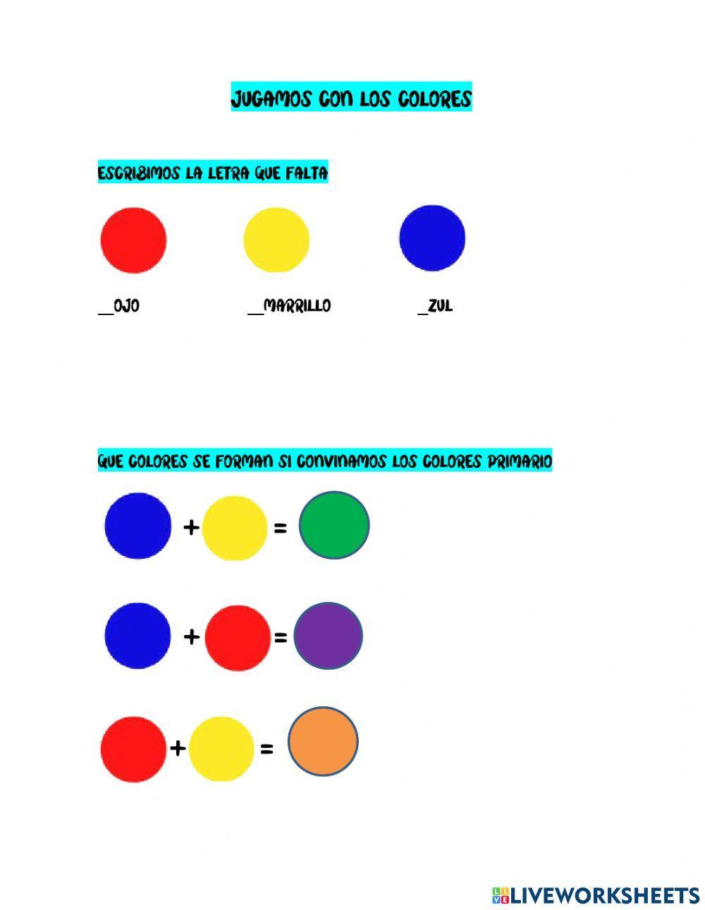 Jugamos con los colores