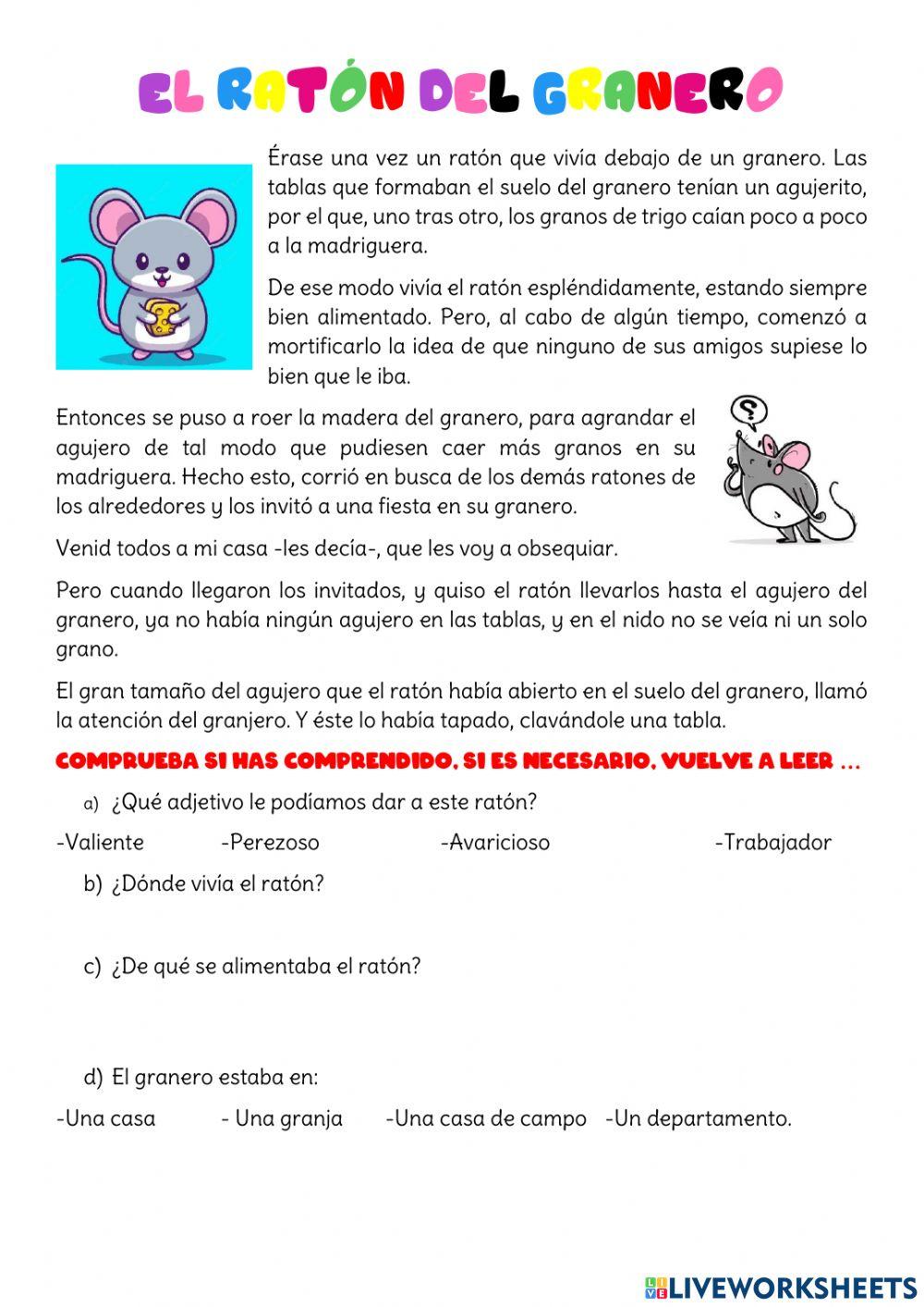 El raton del granero