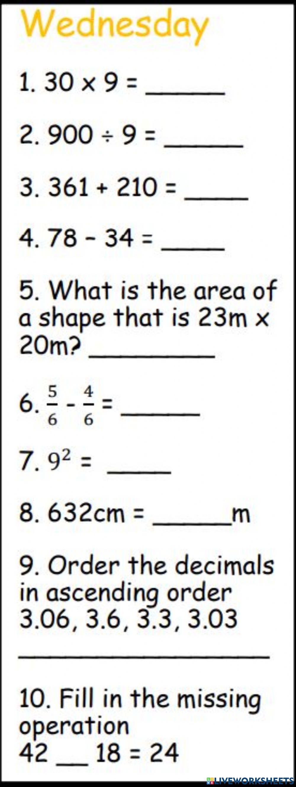2153744 | Mental math | Ahmed Elhosseiny Elsaid Ali