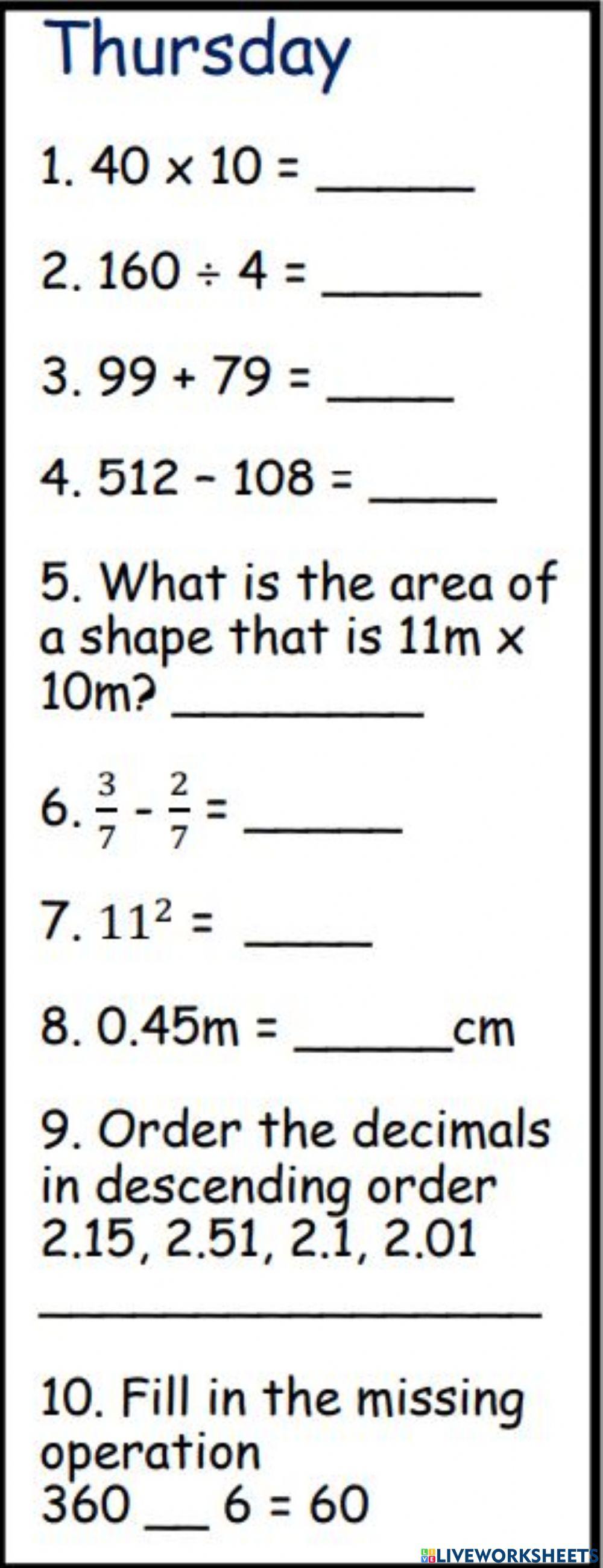 2153746 | Mental math | Ahmed Elhosseiny Elsaid Ali