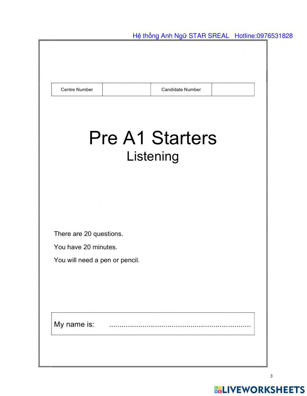 2153768 pre a1 starter listening hoaianh2089