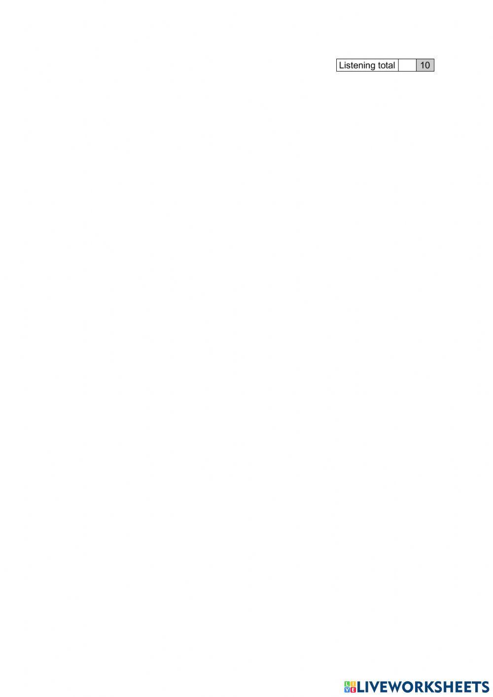 Mid year test EF Plus