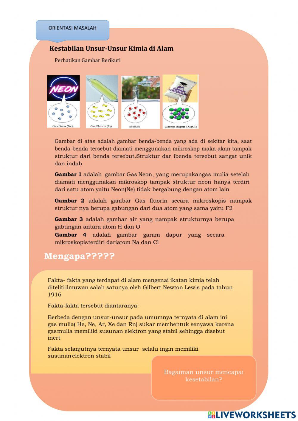 LKPD kesetabilan unsur