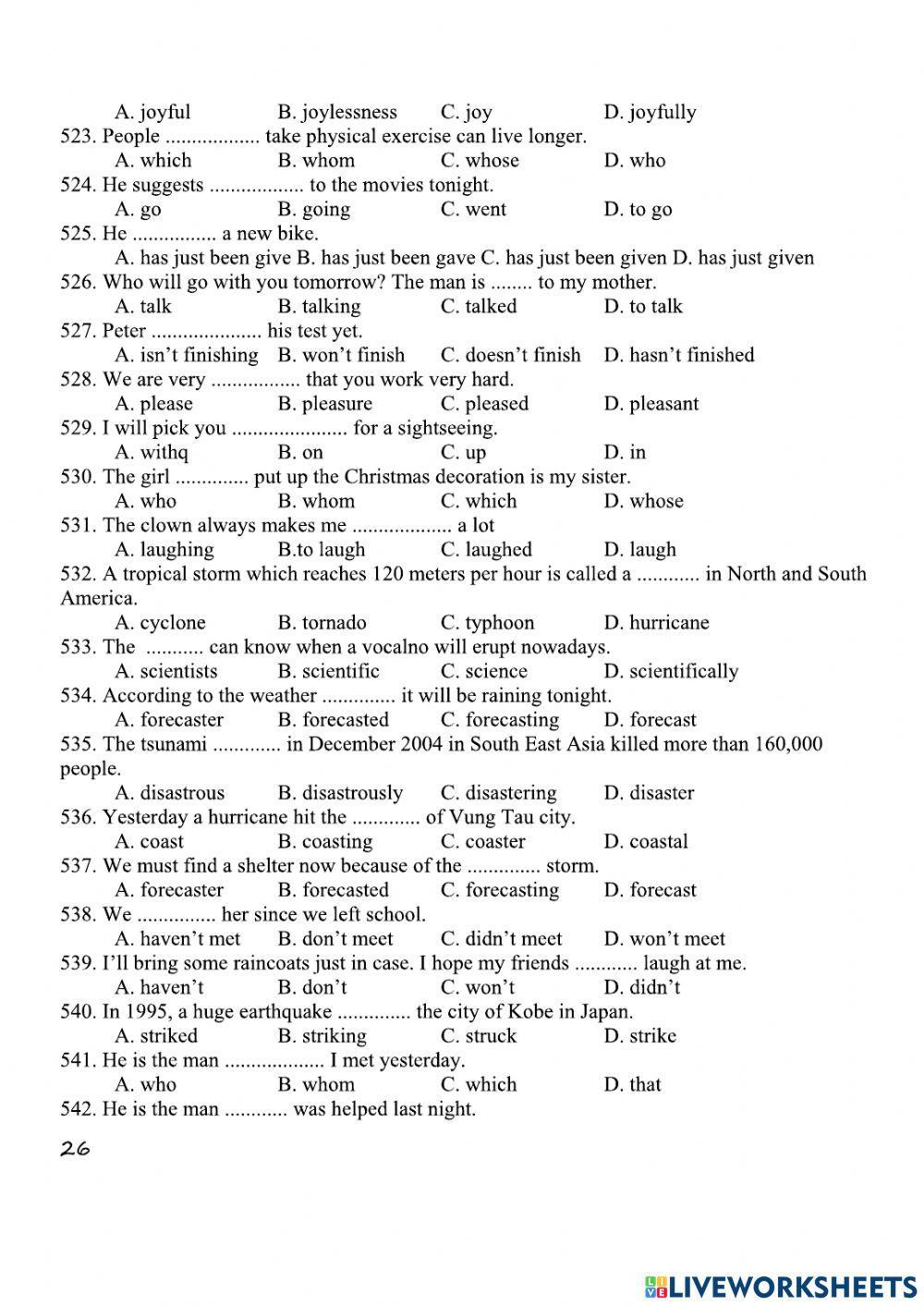 Practice for grade 12-7