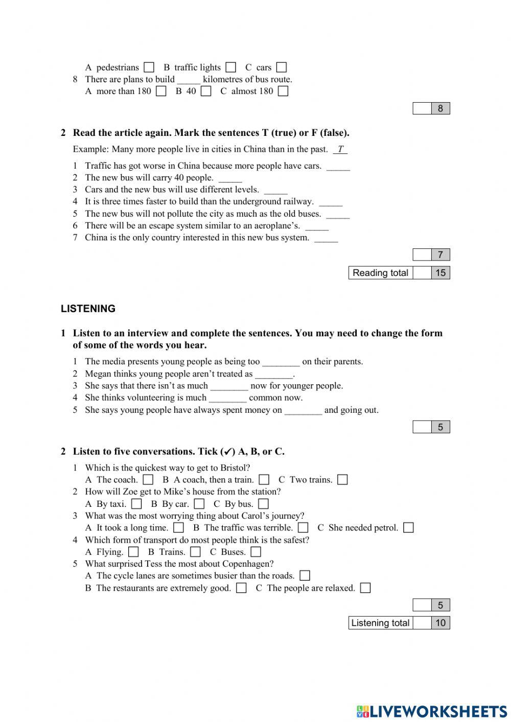 Bill40 mid year test