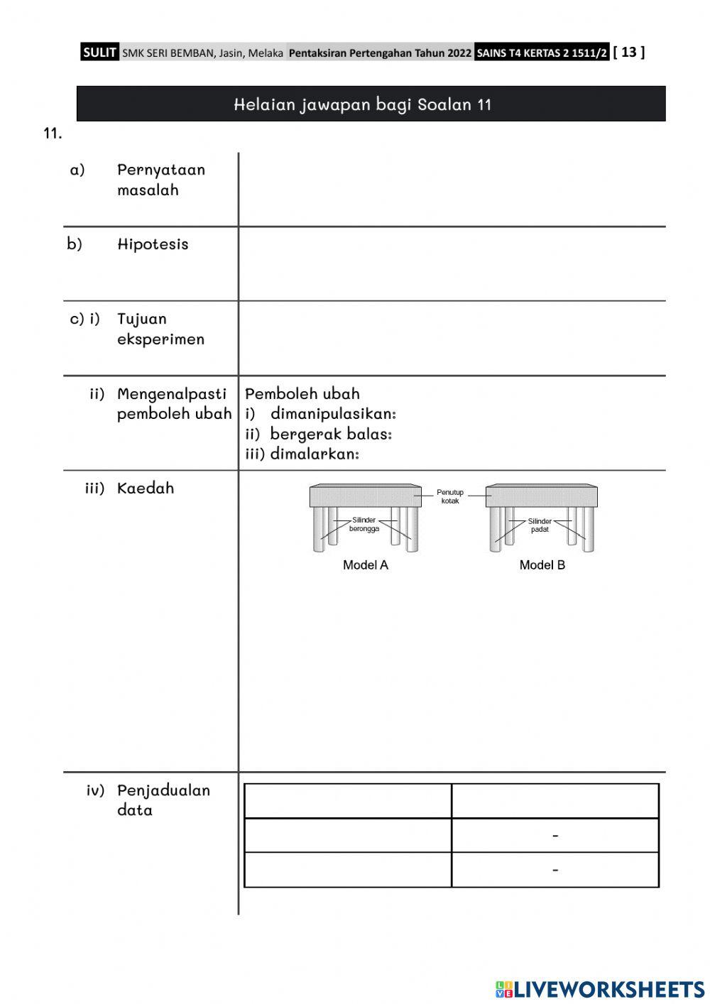 T4 Bab 6 Sokongan, Pergerakan dan Pertumbuhan