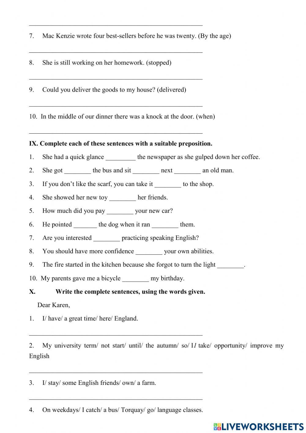 English 11-Grammar for Unit 1,2