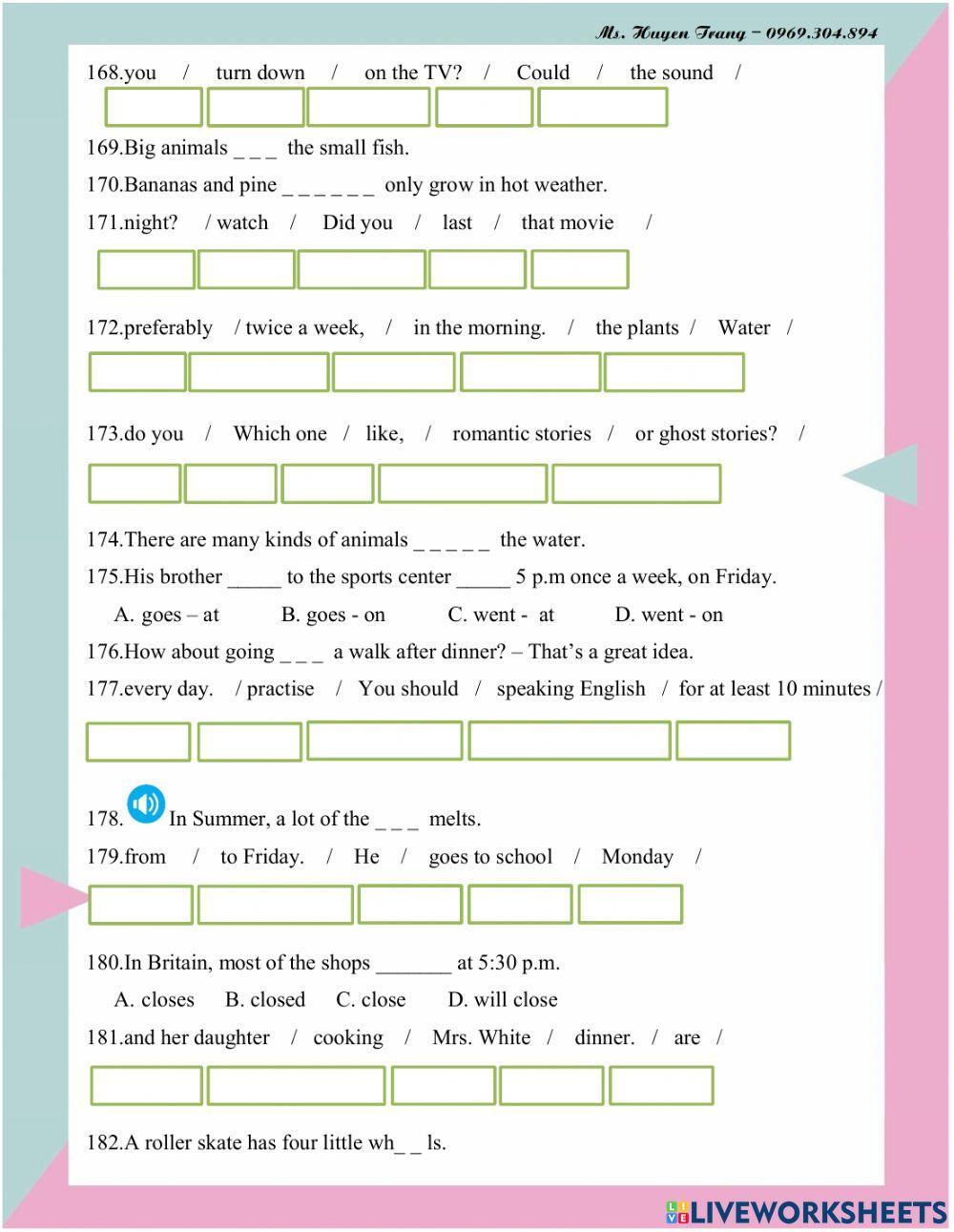 IOE 5 - CẤP HUYỆN - 2022 (PHẦN 2)