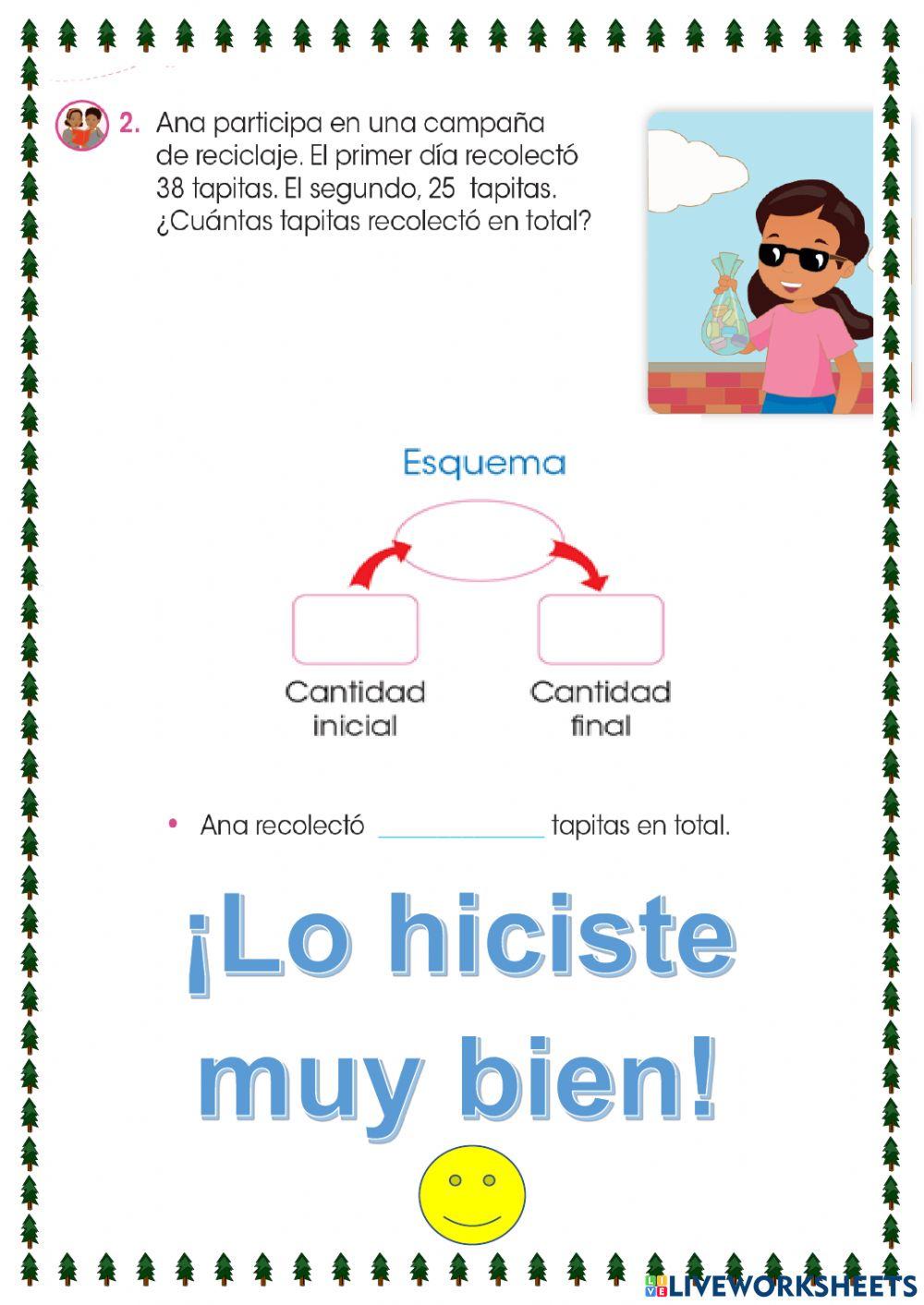 Problemas de adición