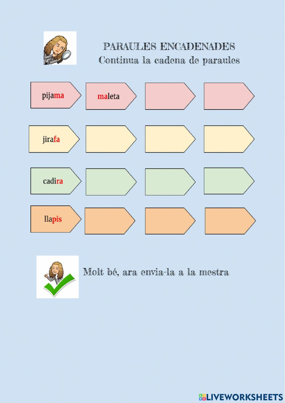 Paraules encadenades