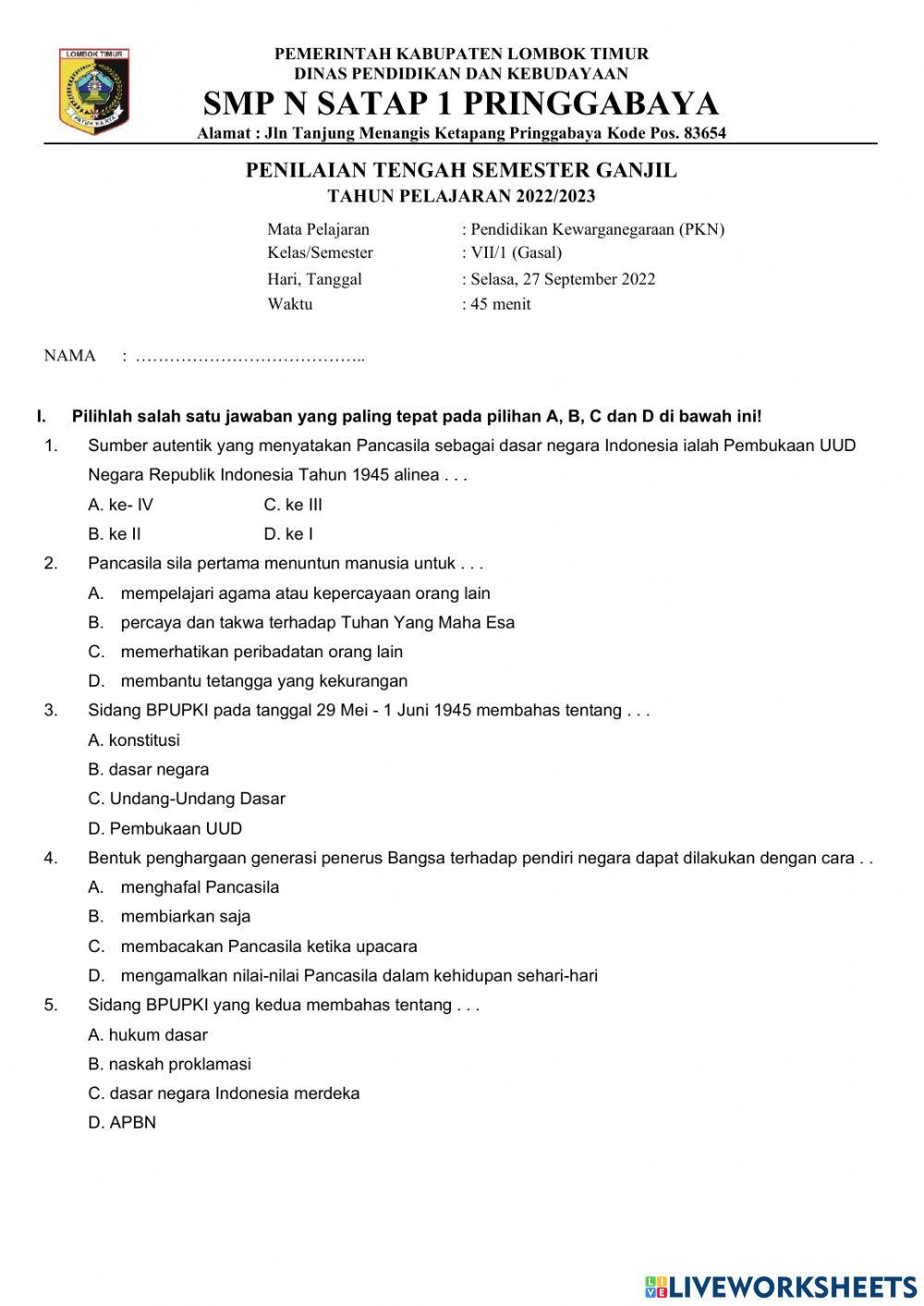 Nilai norma dalam masyarakat