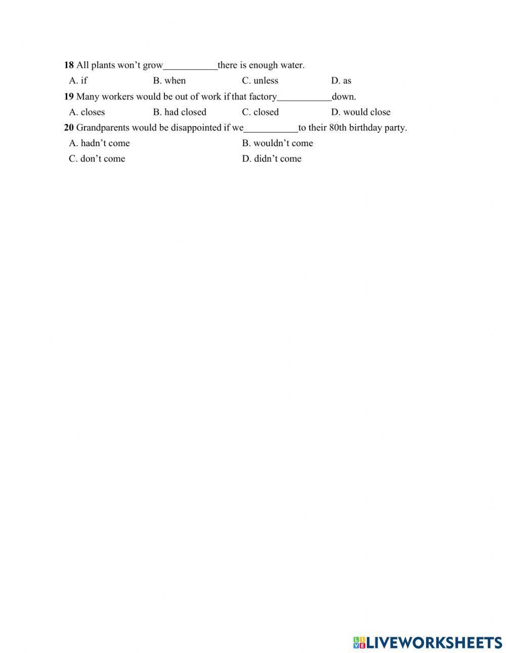 Grammar 9-Relative clauses and Conditional