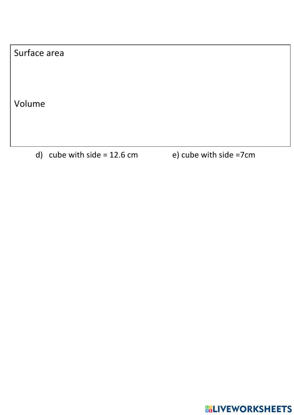 Concept-HW-G8- Surface Area of Cubes and Cuboids