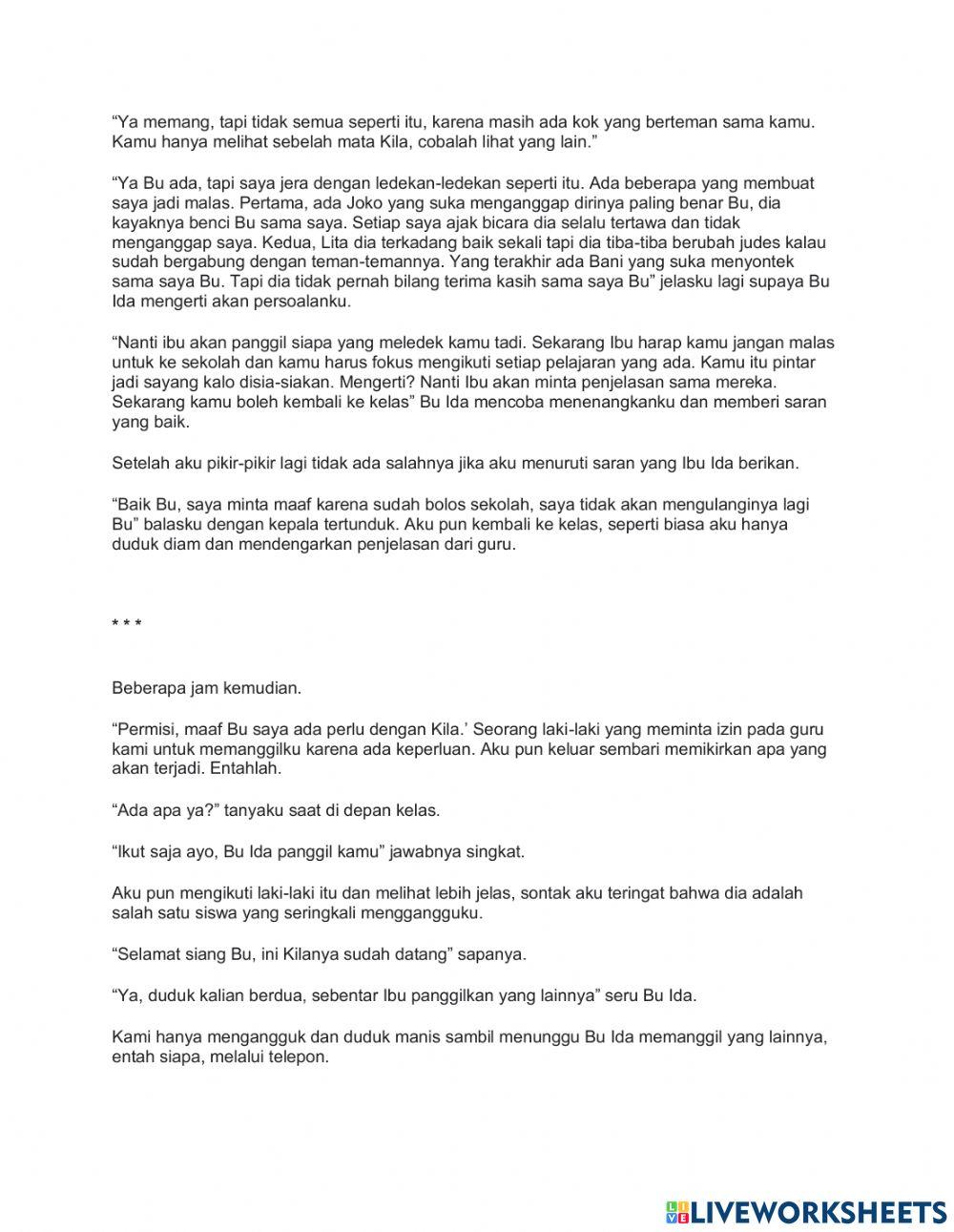 Lomba Literasi Babak Penyisihan