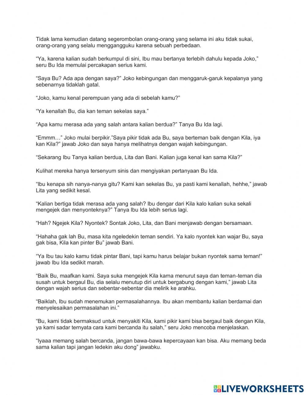 Lomba Literasi Babak Penyisihan