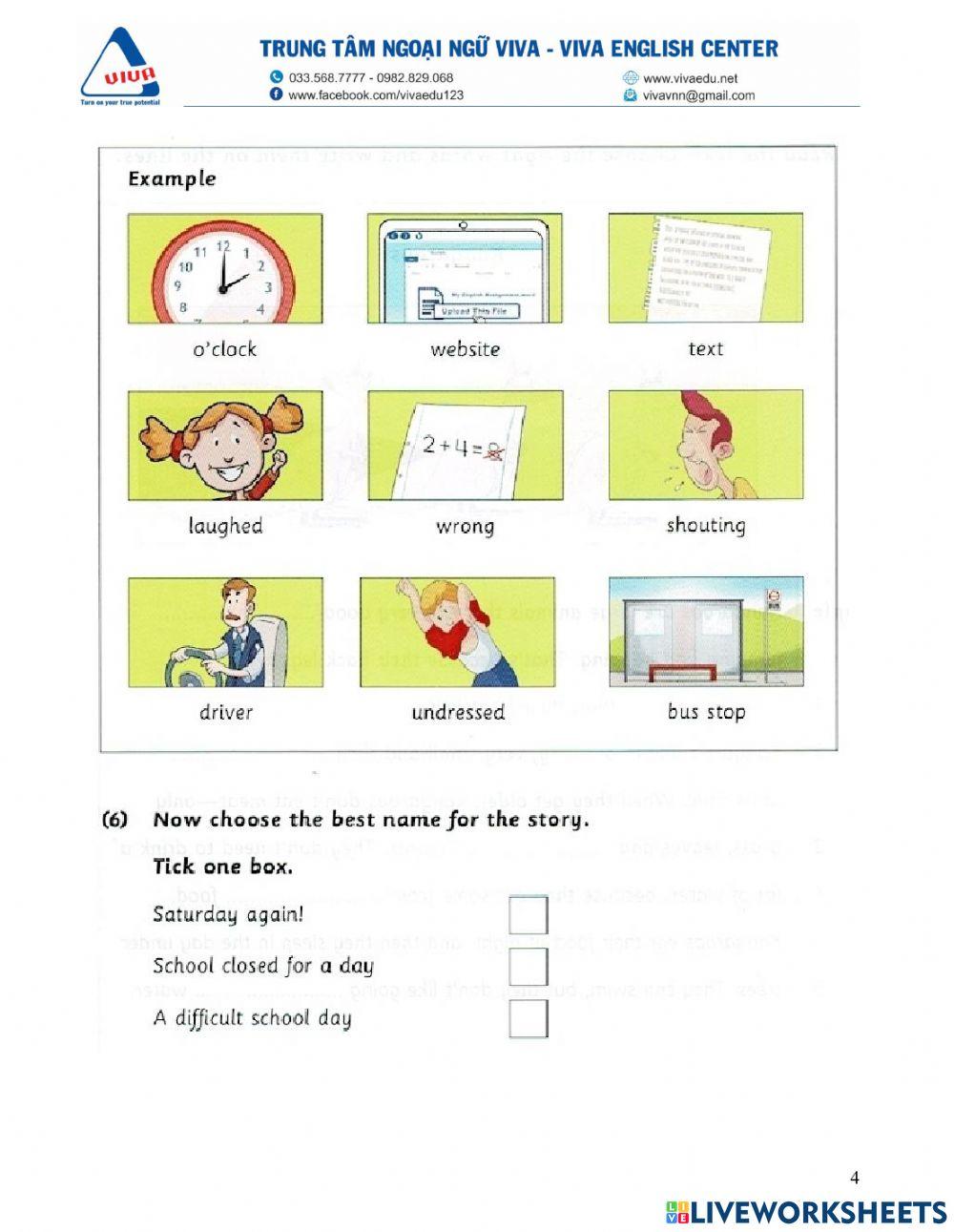 Idict 2 - Unit 3 - Lesson 16: Skill practice 2