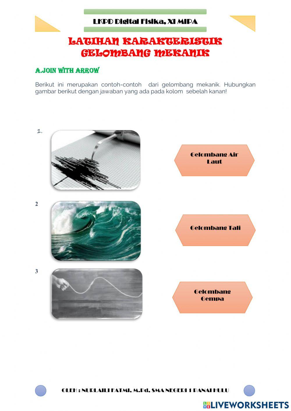 LKPD Digital Karakteristik Gelombang Mekanik
