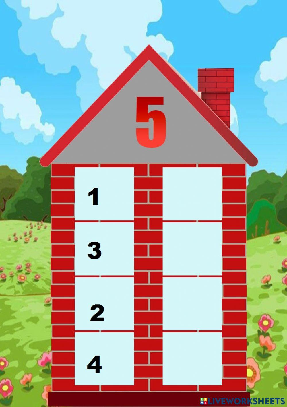 Склад числа 5