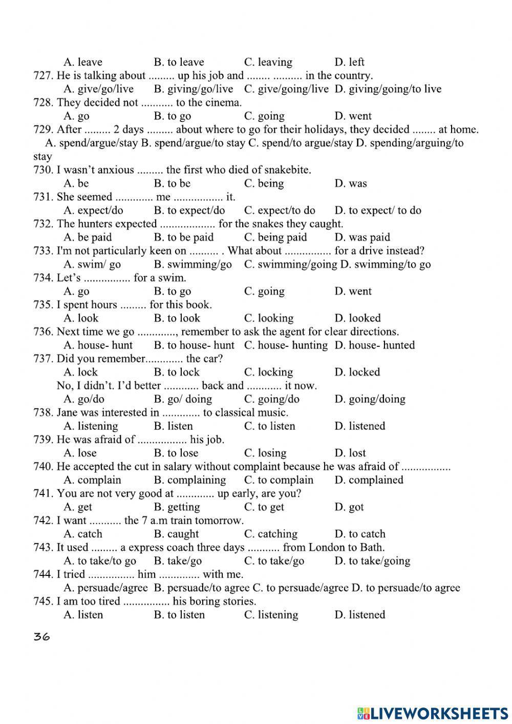 Practice for grade 12-9