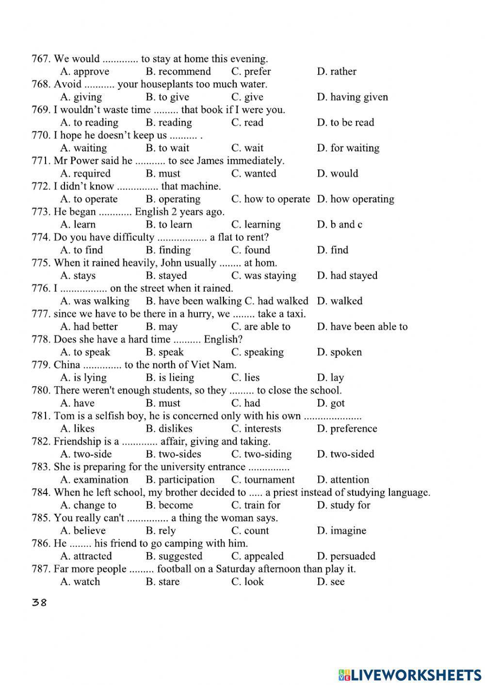 Practice for grade 12-10