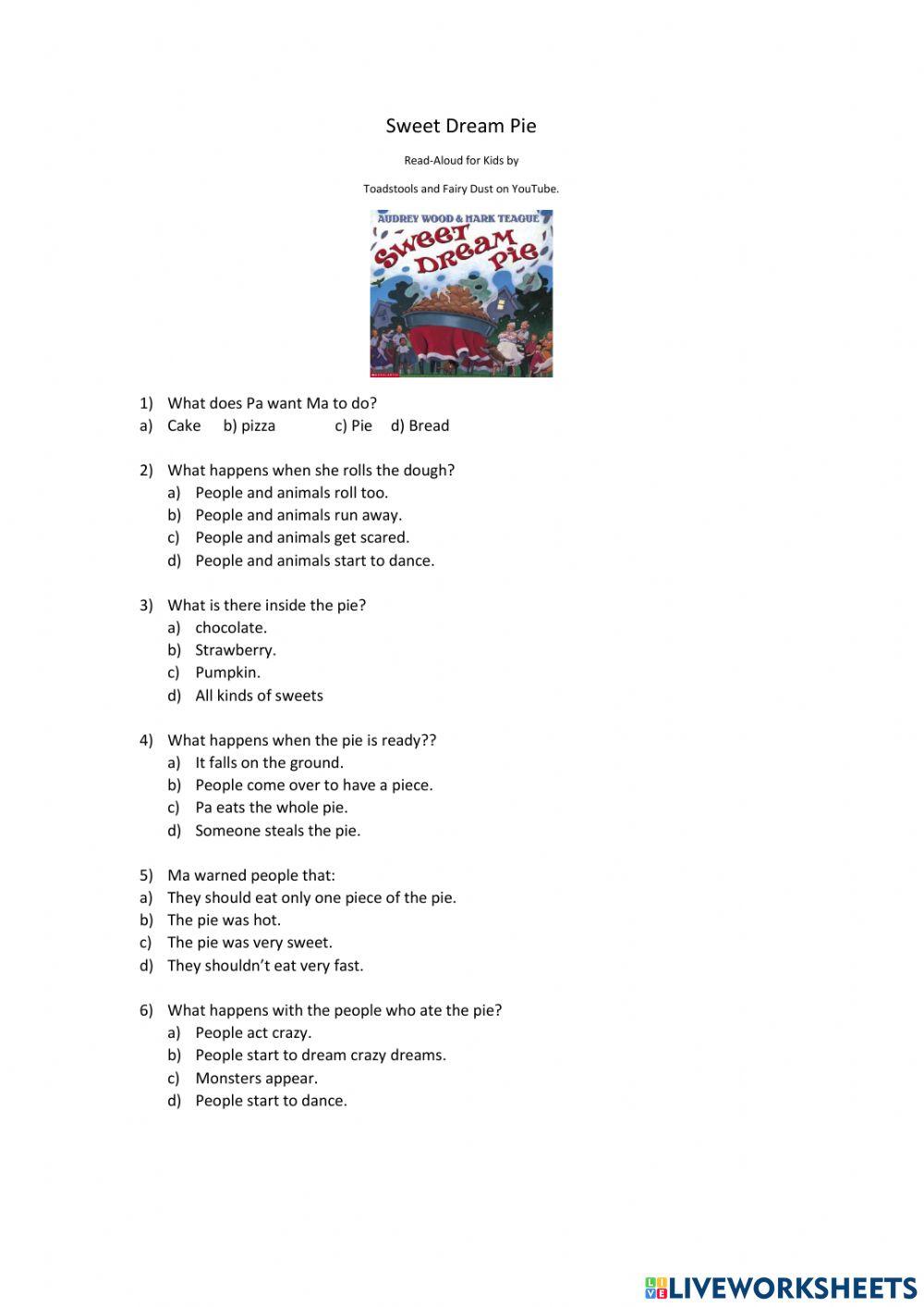 Story Time Activity For Preschoolers