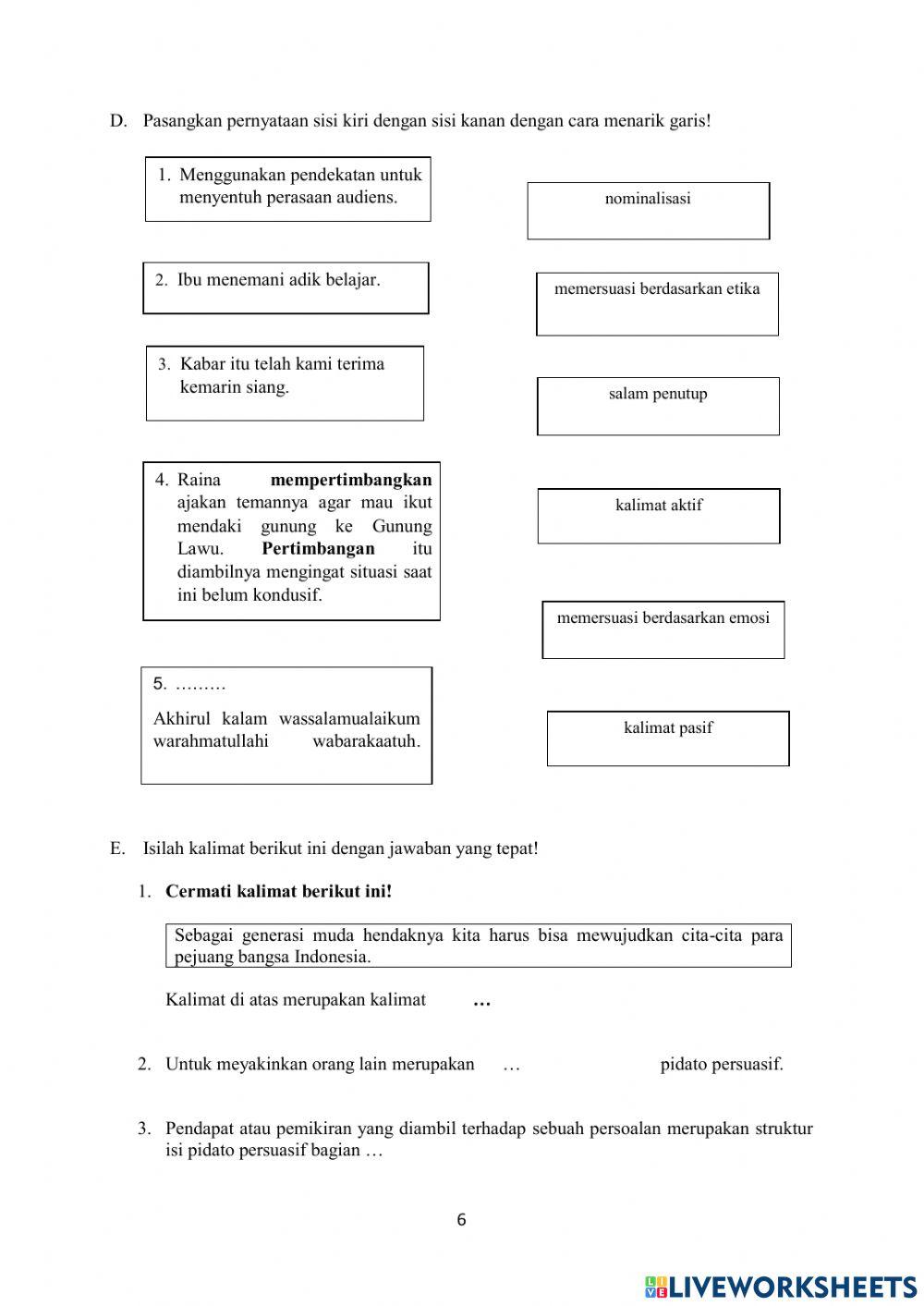 Penilaian harian iii
