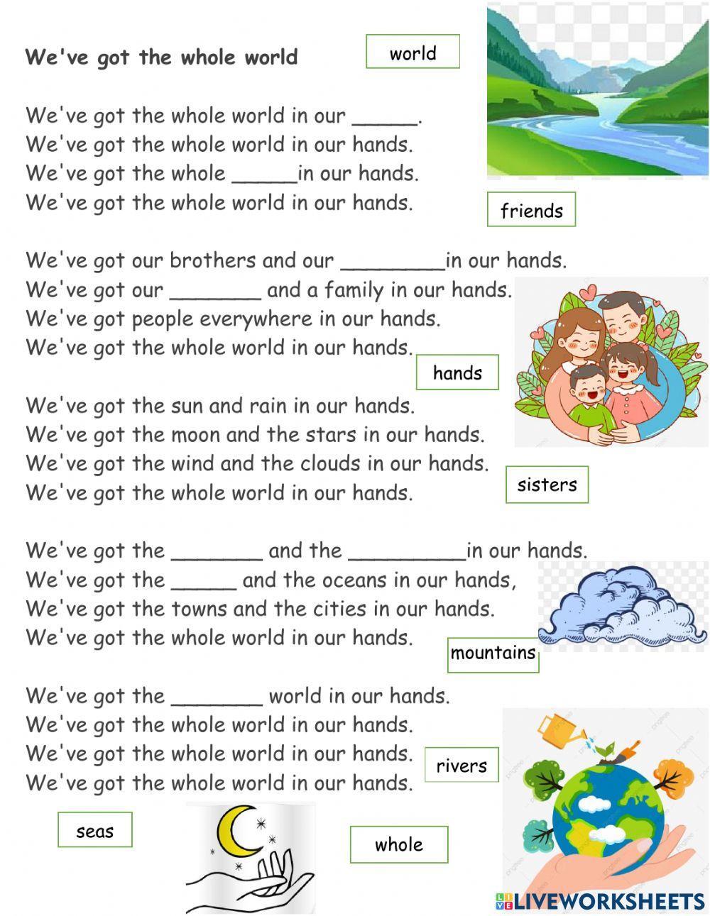 We've got the whole world