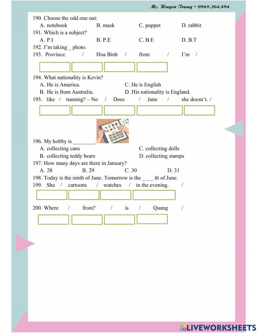 IOE 4 - CẤP TRƯỜNG (PHẦN 2)