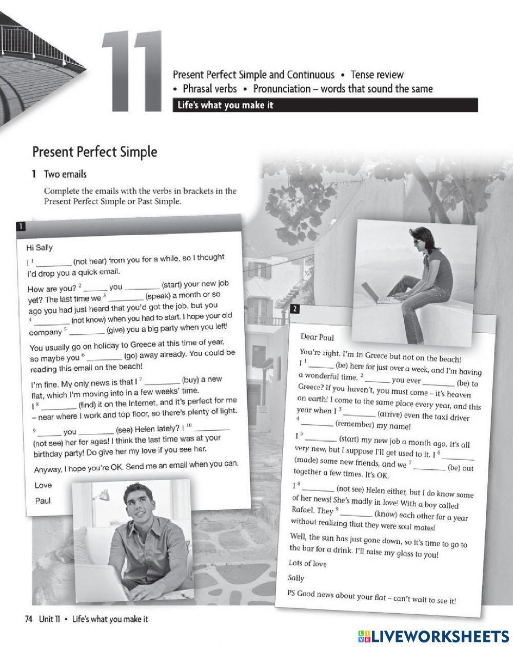 Present perfect vs past simple