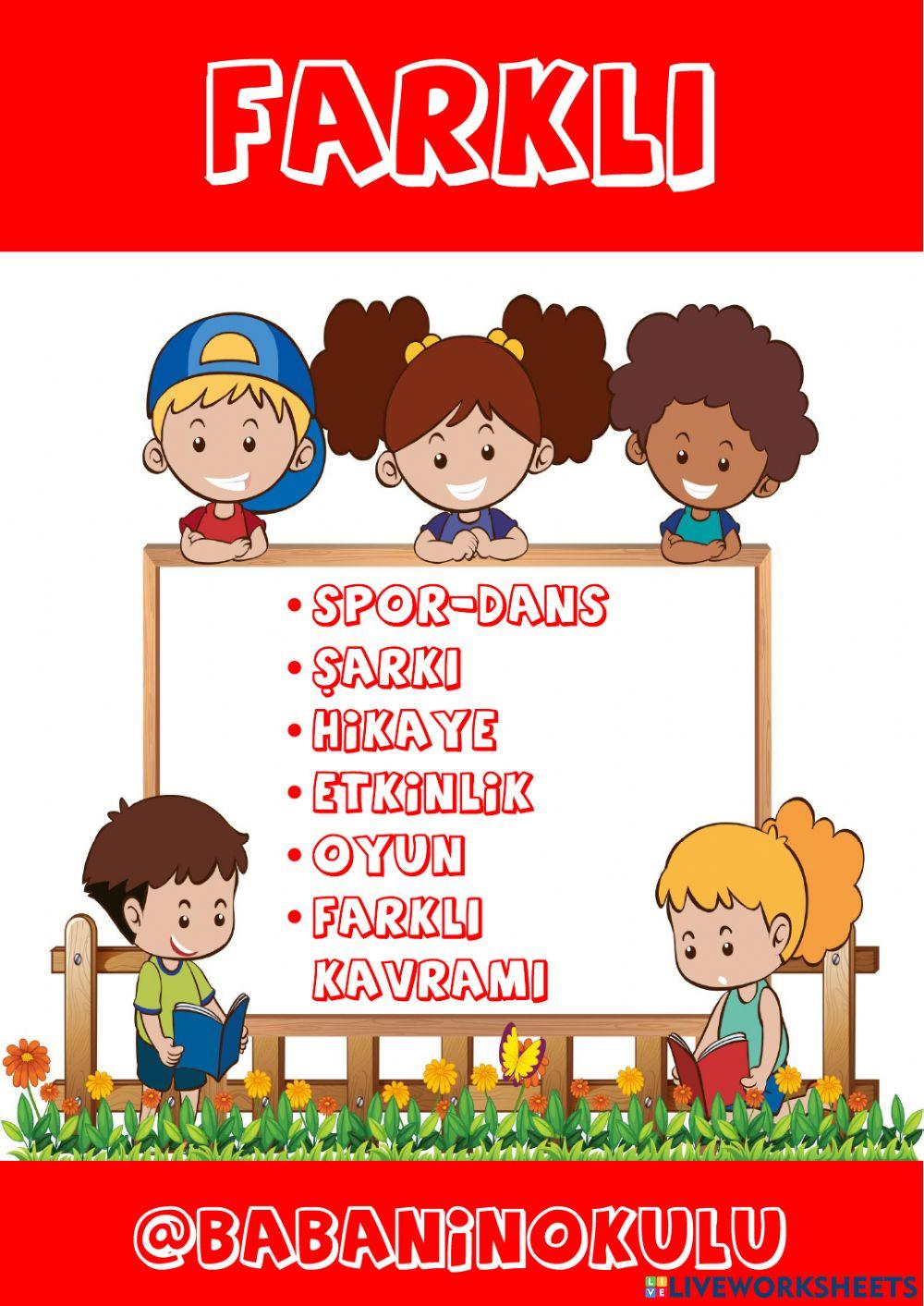 FARKLI KAVRAMI FARKLI KAVRAMI
