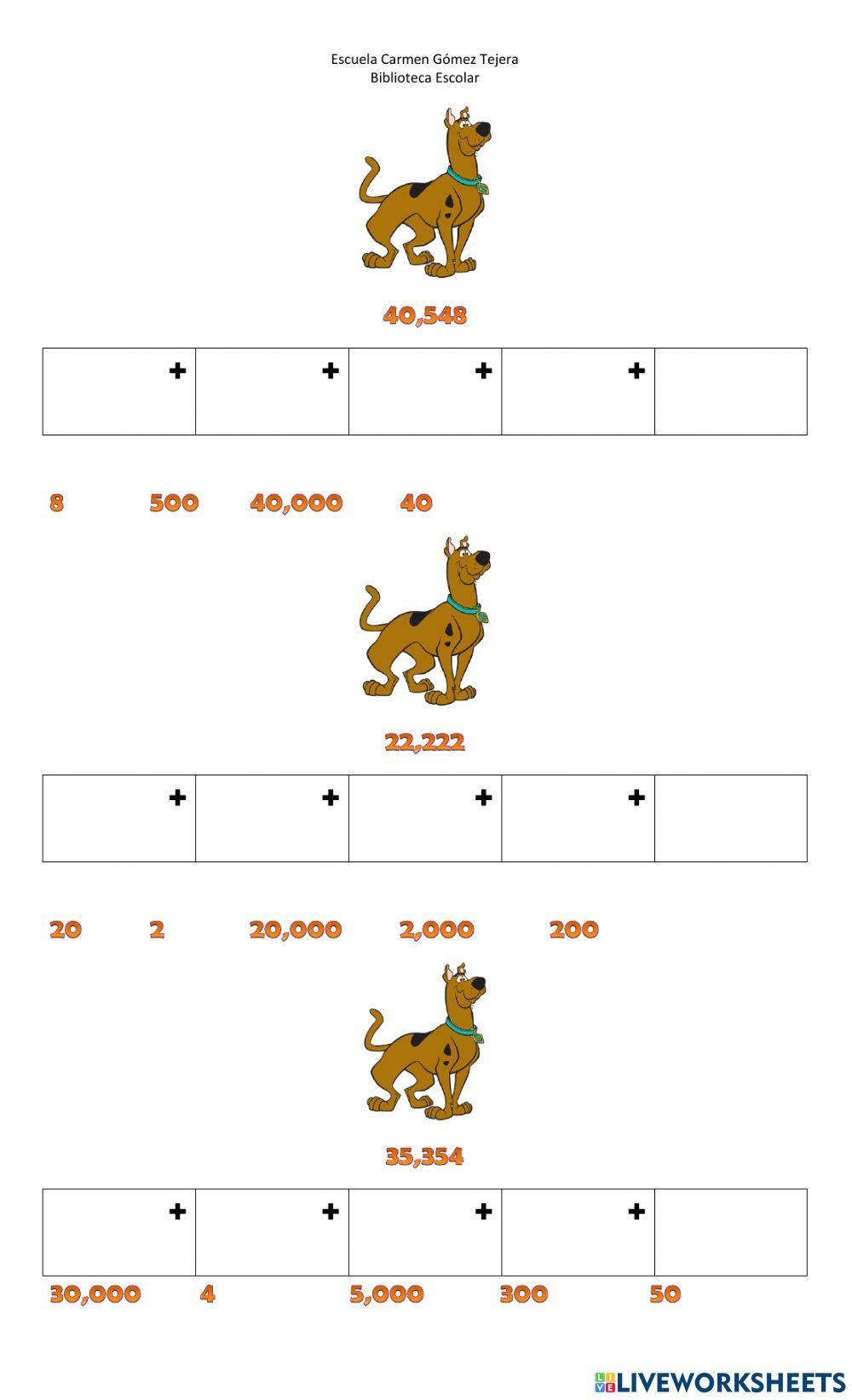 Notación desarrollada