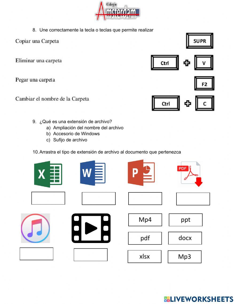 Evaluacion quinto y sexto sept