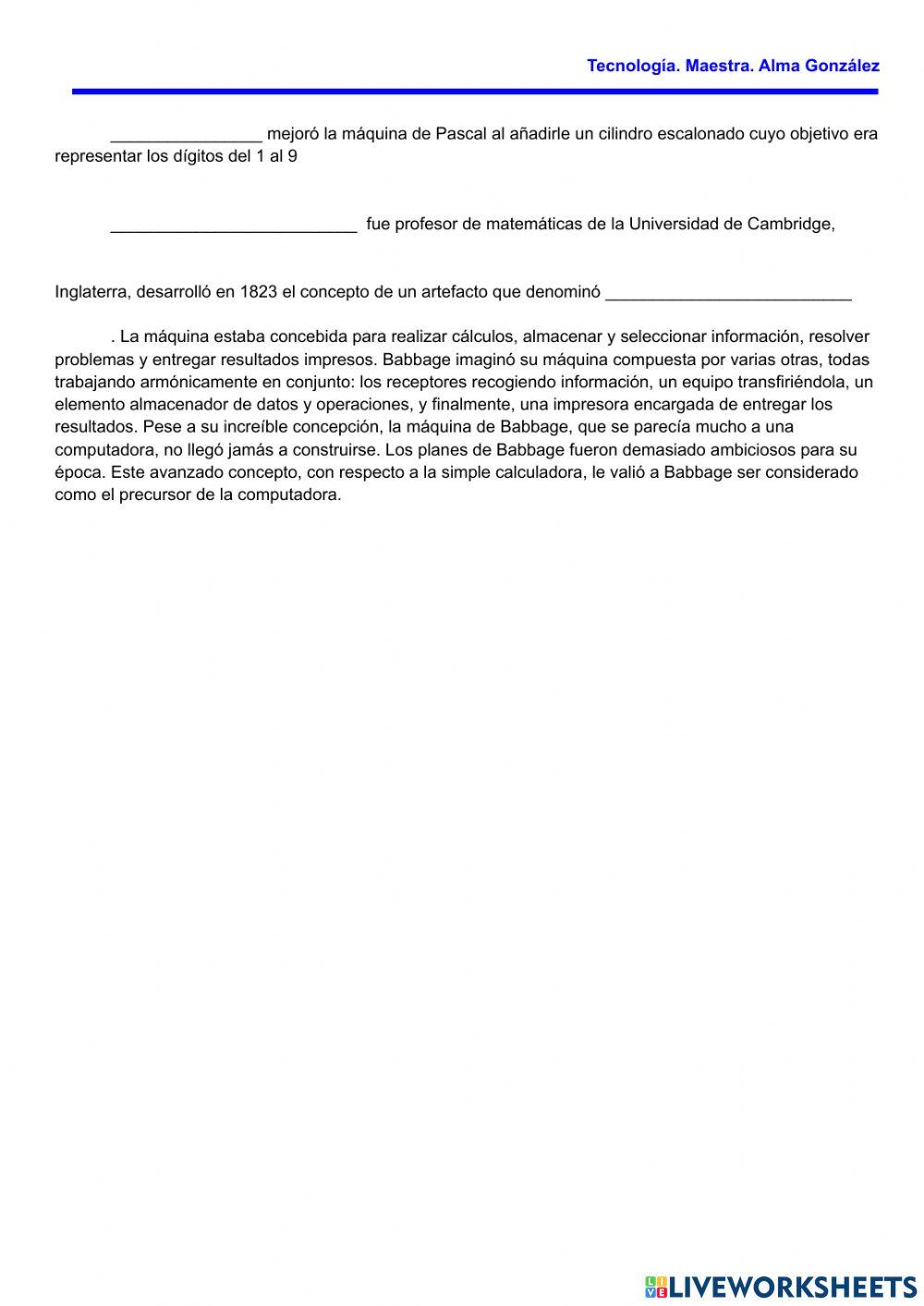 Evolucion de las computadoras