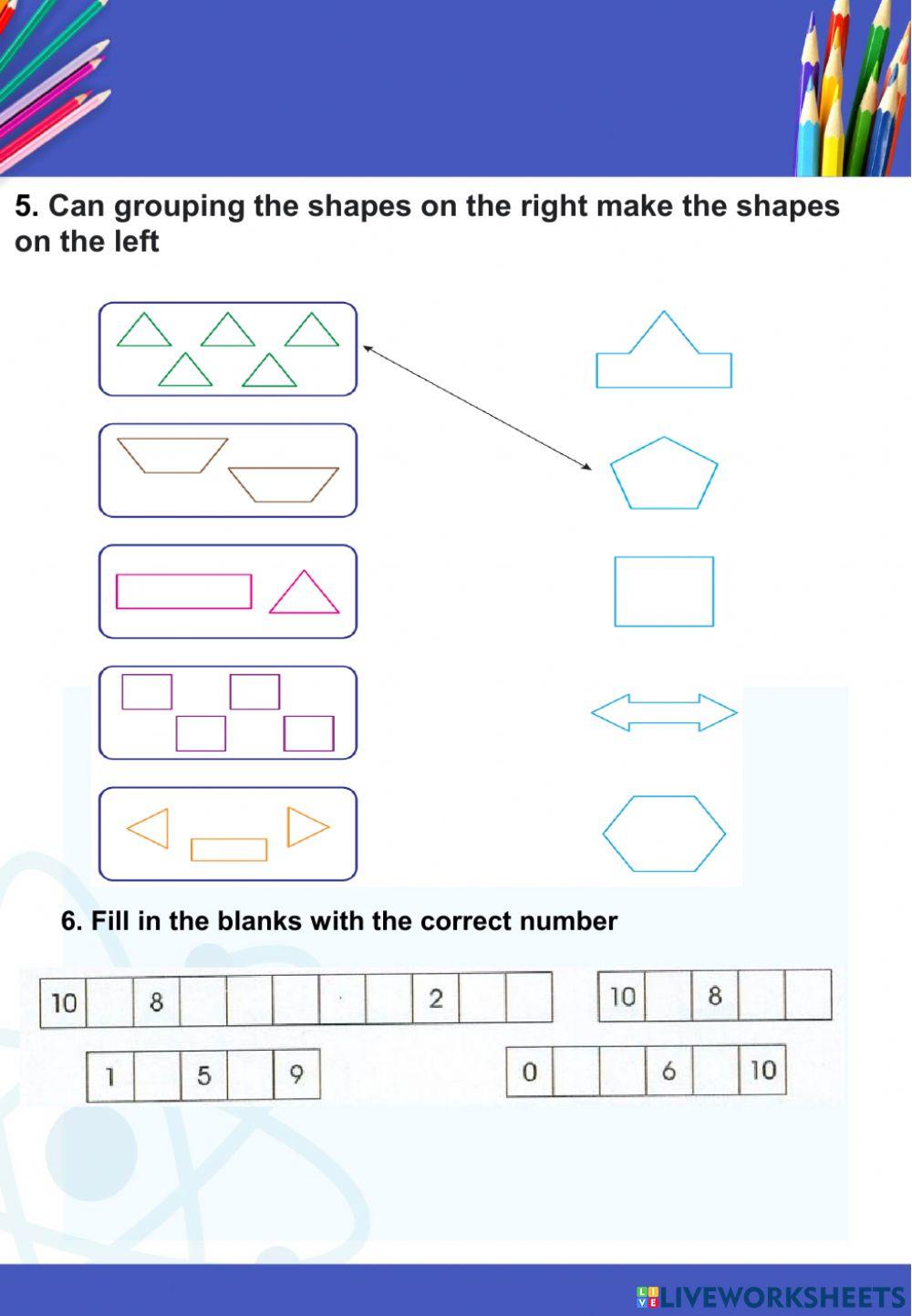 Bài tập Toán Tiếng Anh