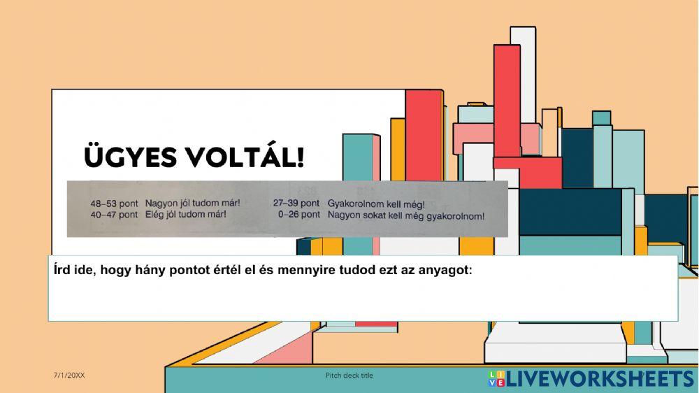 Matek- Mit tudok már? - év eleji felmérő