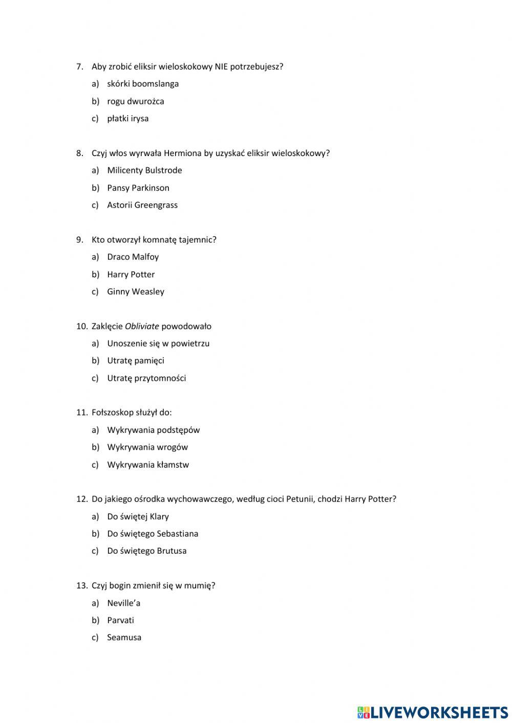 Wielki Turniej Harrego Pottera