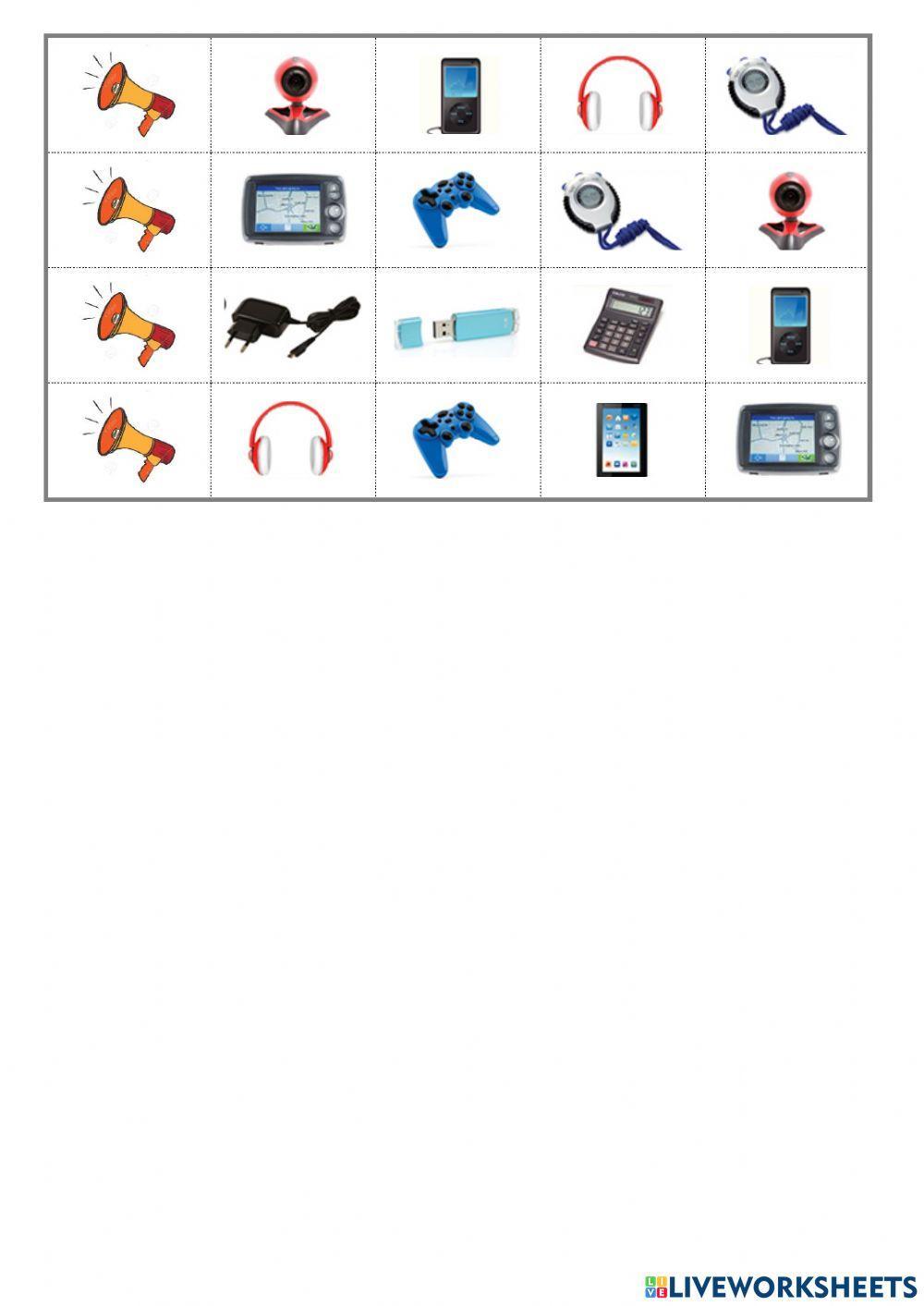 Listen and choose gadgets1