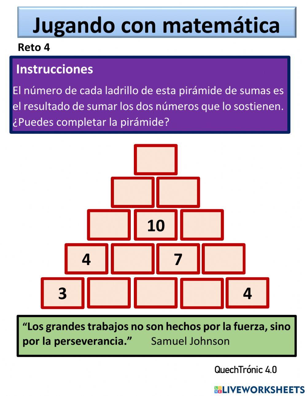 Jugando con Matemática