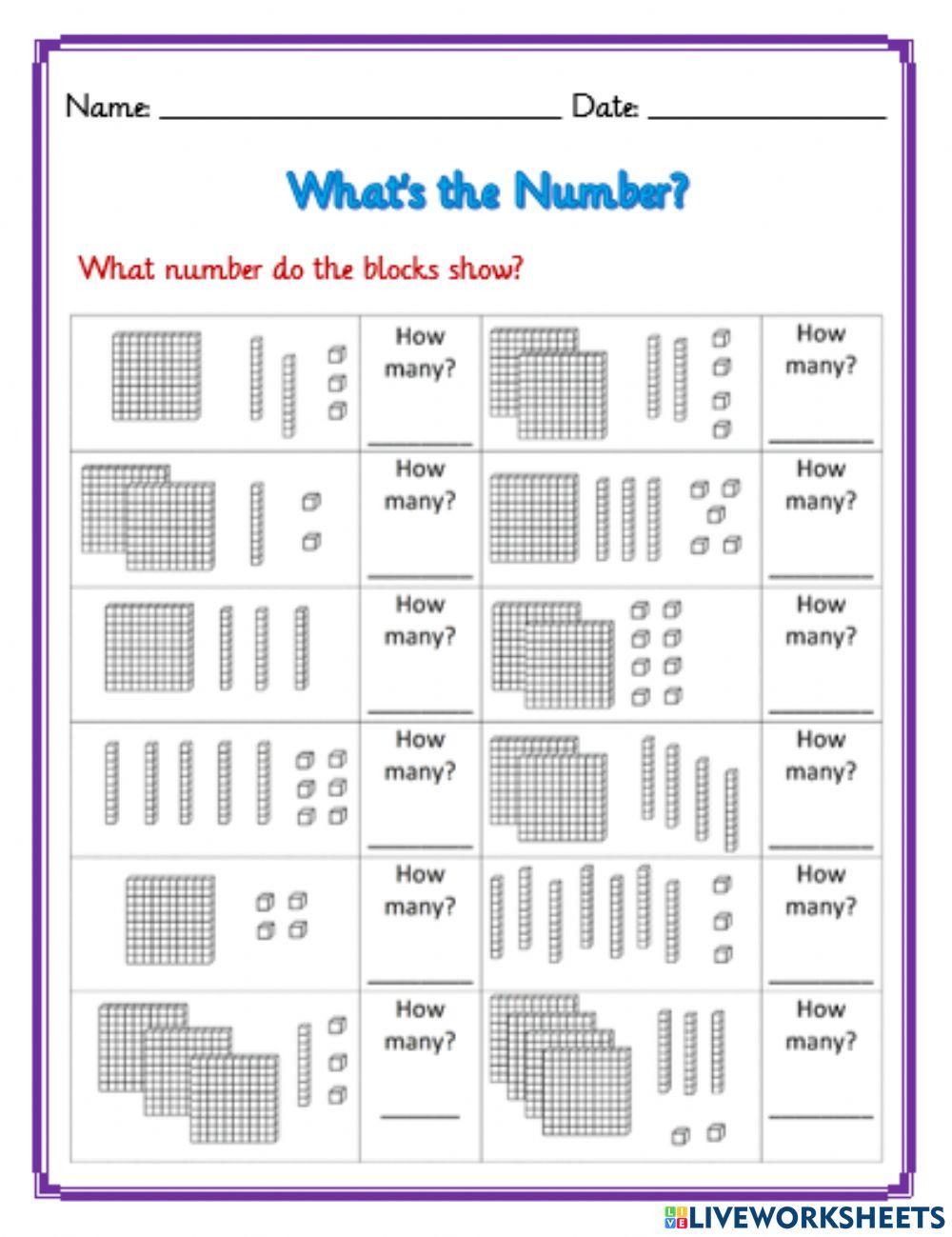 Numbers in Base Ten