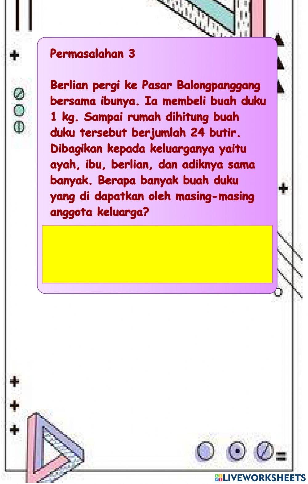 Perkalian dan pembagian