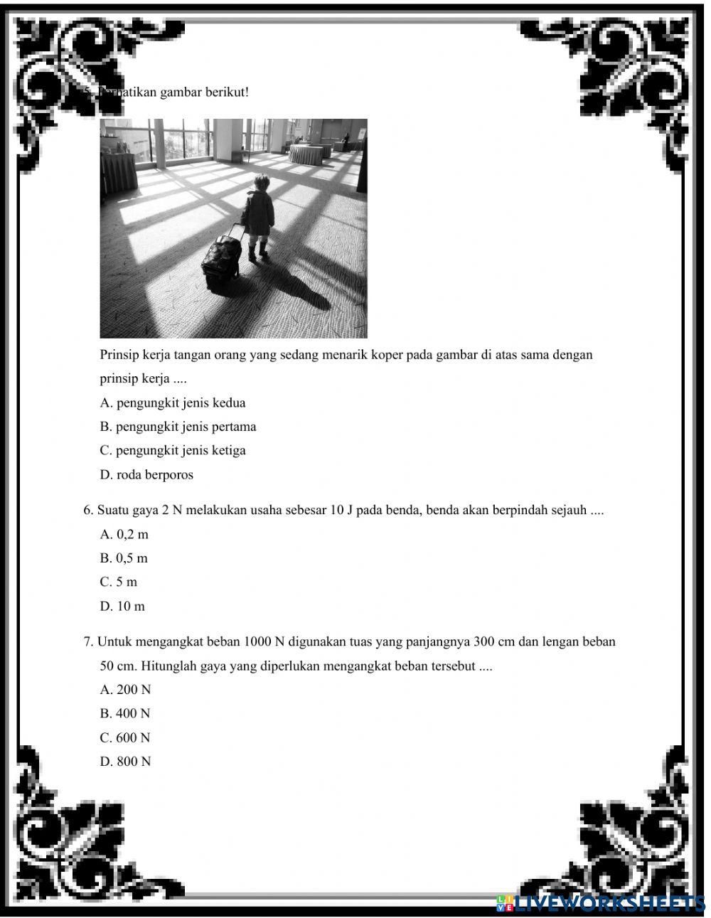 Sts usaha dan pesawat sederhana