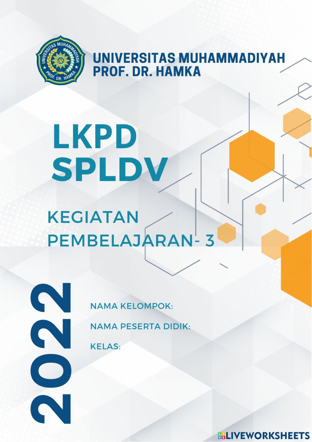Lkpd - metode eliminasi