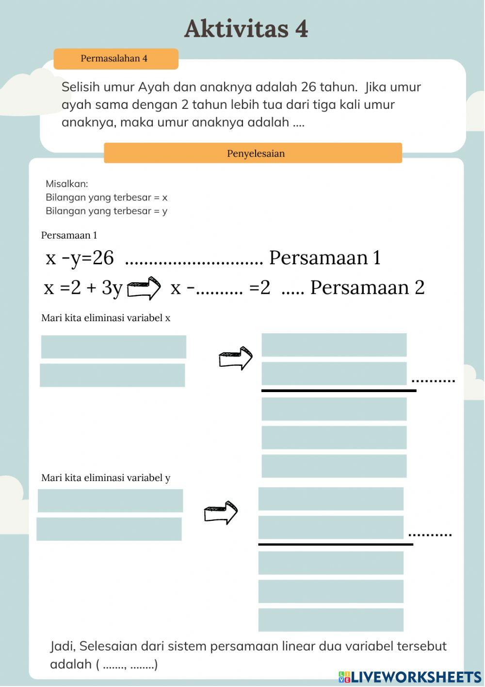 Lkpd - metode eliminasi