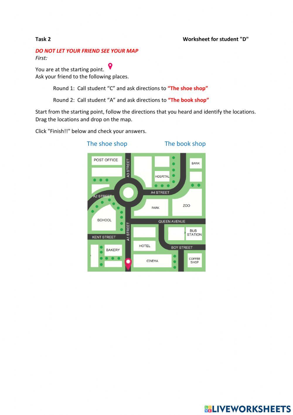 Directions-Task 2-Student D