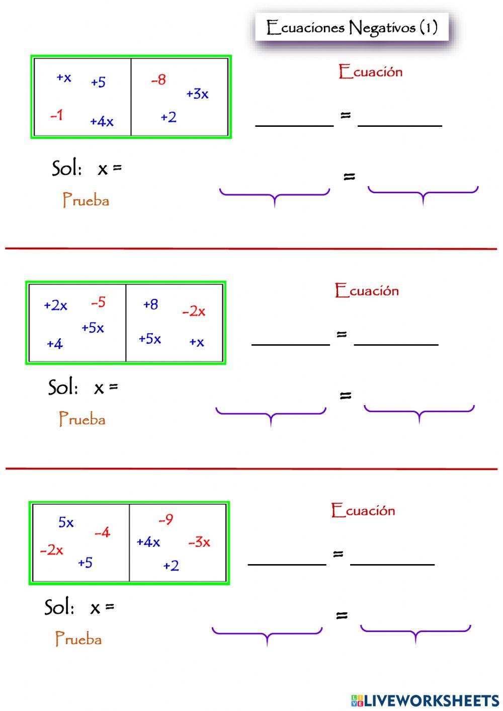 Ecuaciones con representación negativos (1)