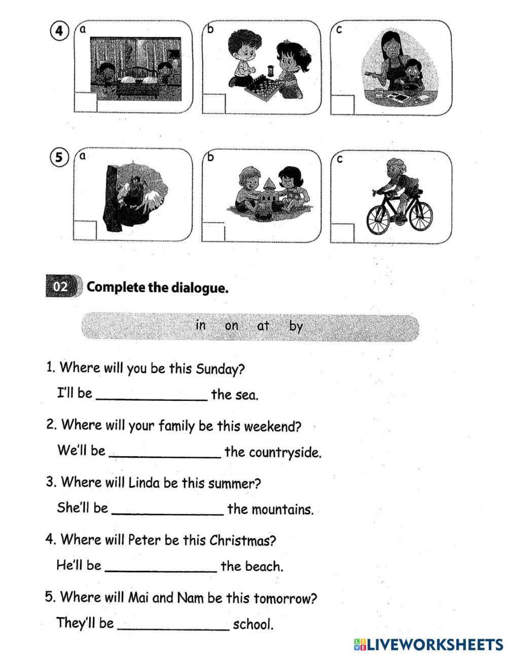 G5-review u5 l2+3 listening
