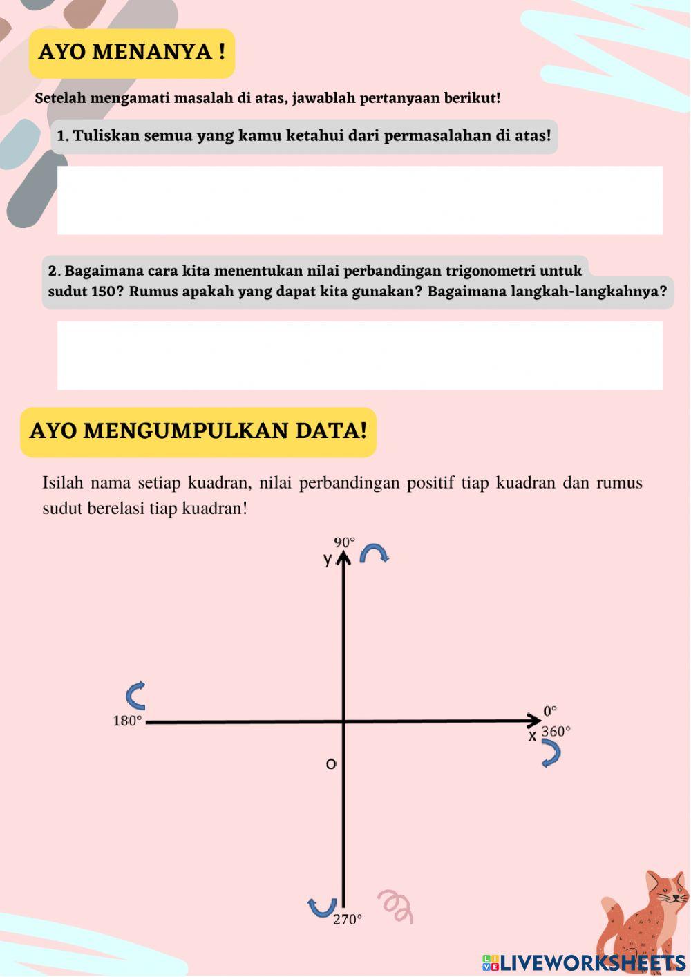 Trigonometri sudut berelasi