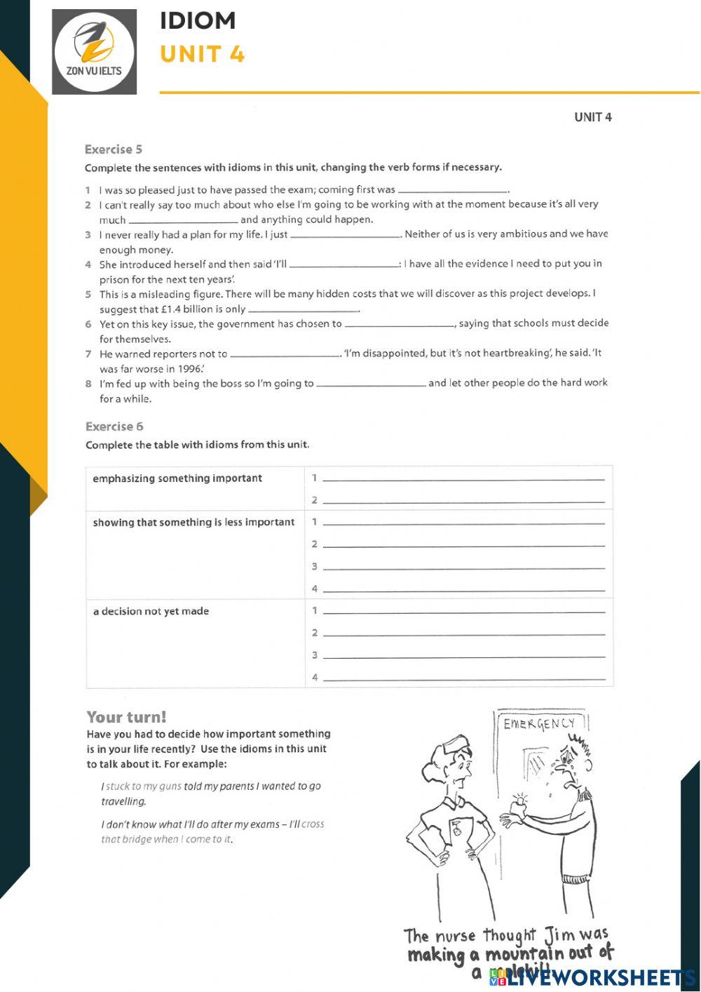 Collin - Work on Your Idioms