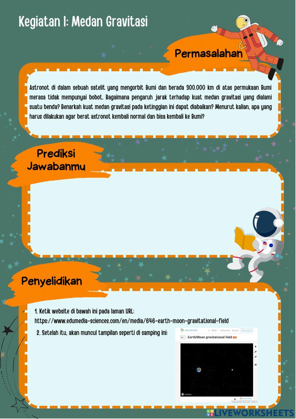 LKPD Kuat Medan Gravitasi