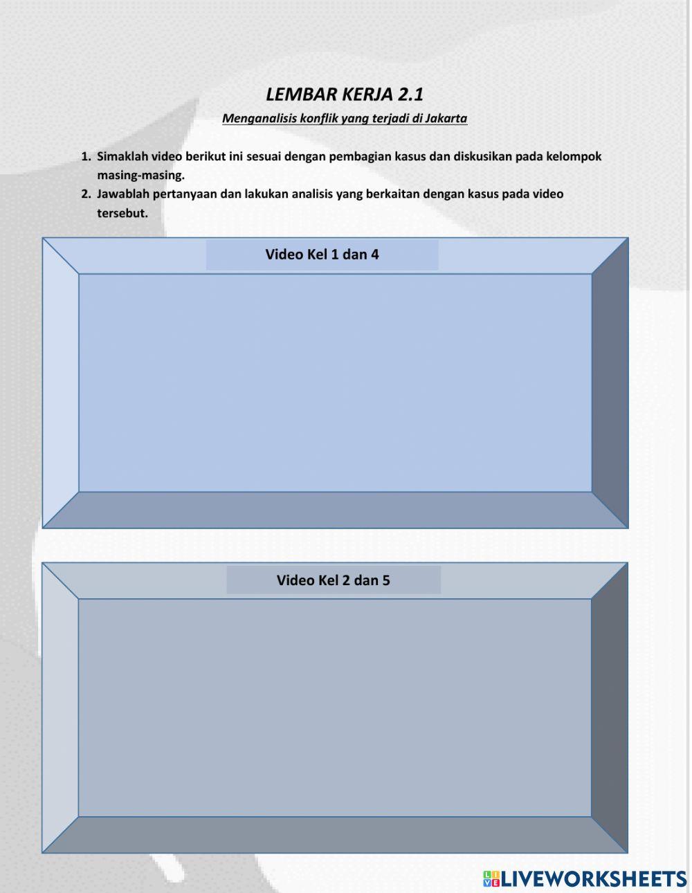 Konflik Sosial dan Integrasi